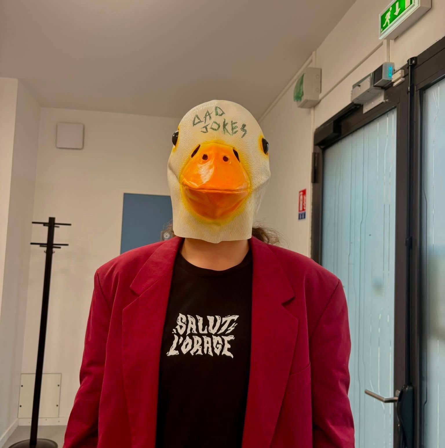 Eloy, l'homme au masque de canard